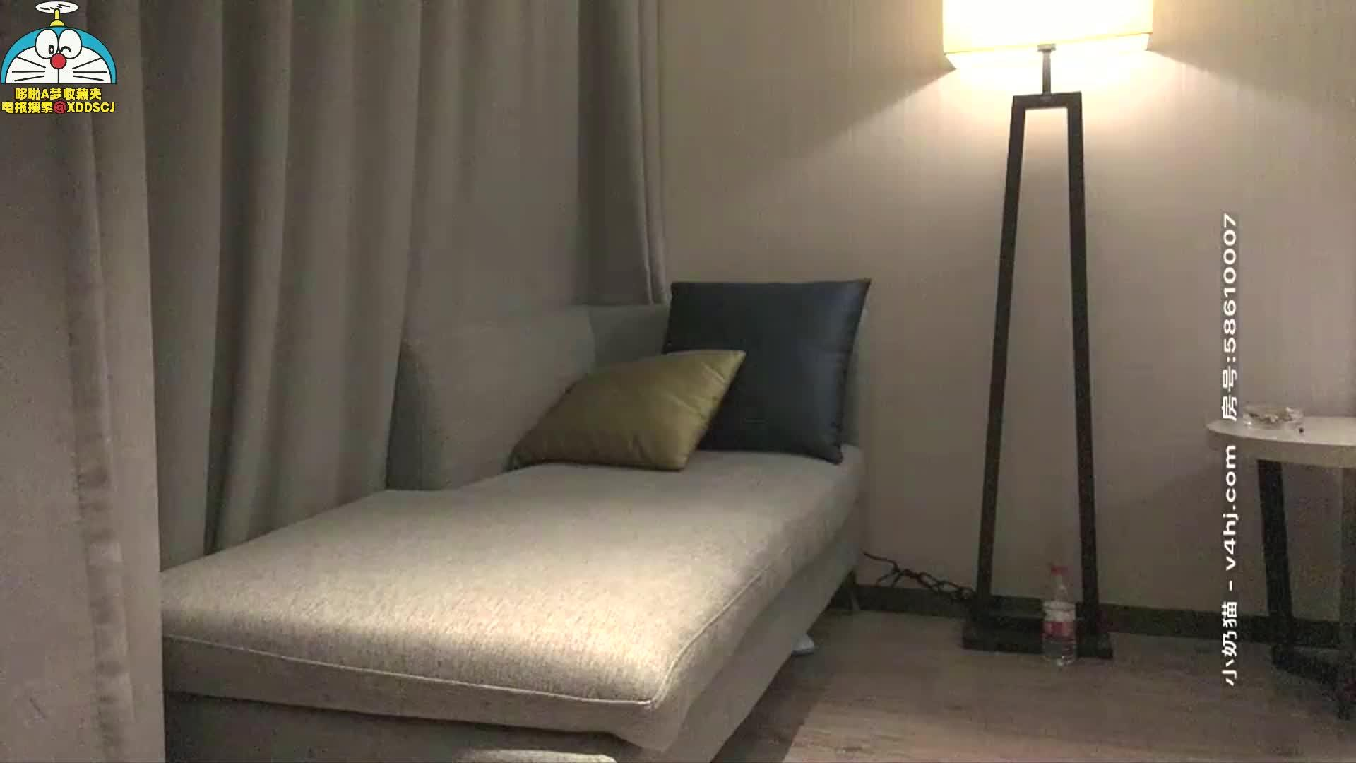 高颜值极品粉色毛衣妹子啪啪翘起屁股沙发后入抽插猛操封面图