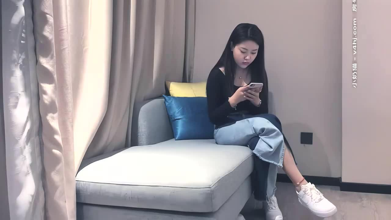 黑衣牛仔长裤微胖妹穿上黑丝口交激情啪啪流白浆封面图
