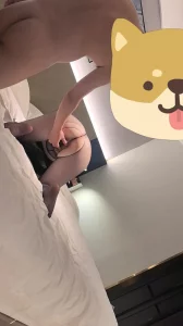 与大学清纯女友酒店开房封面图