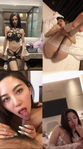 抖音高颜值御姐看着端庄实则骚气爆表各种姿势配合度极高 反差感拉满封面图