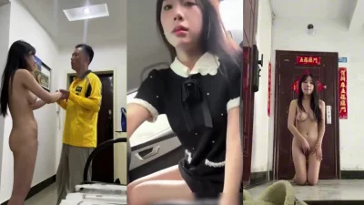 调教母狗，主人的任务，全裸自慰挑战 家门口 取外卖 坐出租车 男公厕封面图