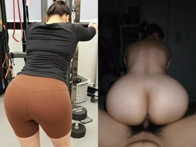 大屁股锻炼完充血了 我的鸡巴也充血了封面图