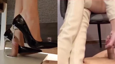 台湾乔主三双鞋子调教 凉鞋交 马眼 靴交手责弄三波封面图